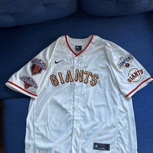 ⚾️🖤🧡2010/2012/2014 Championship MLB San Francisco Giants #55 Nike Jersey 48XL🌉